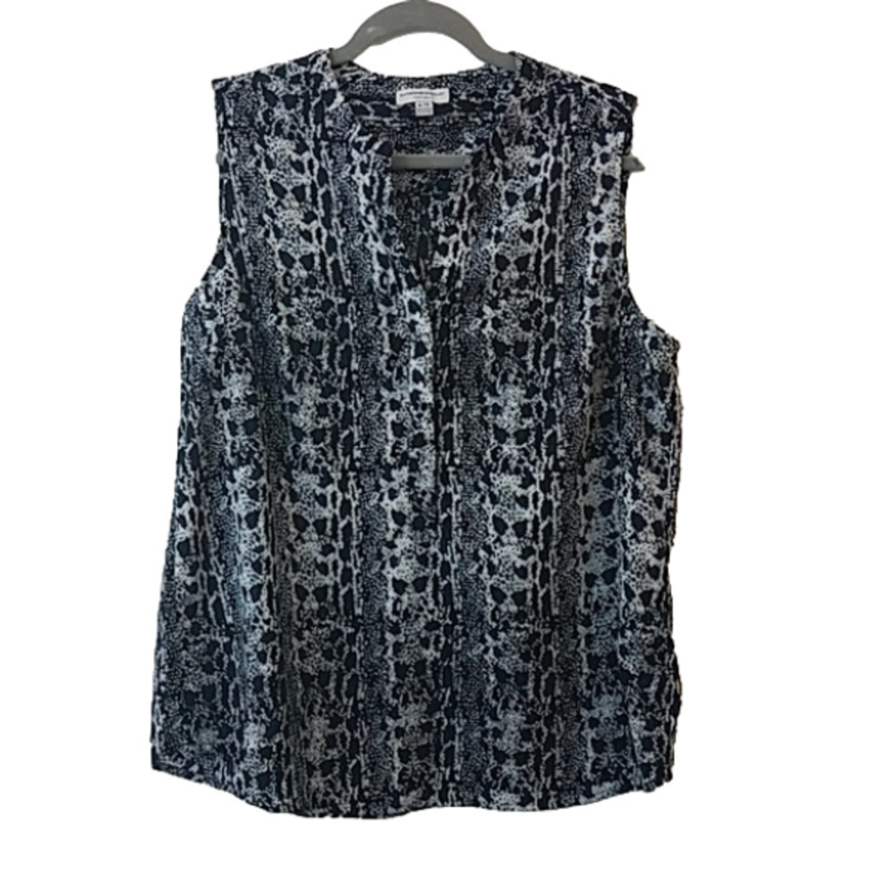 𝅺katherine Barclay Montreal XL Sleeveless blouse